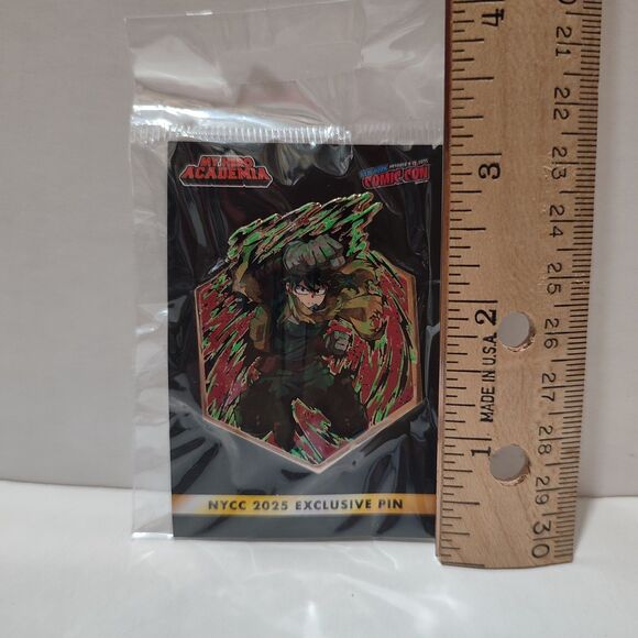 My Hero Academia Midoriya Izuku & Katsuki Bakugo Painterly Enamel Pins Set Of 2